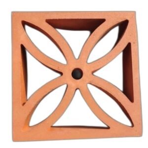 terracotta flower jali