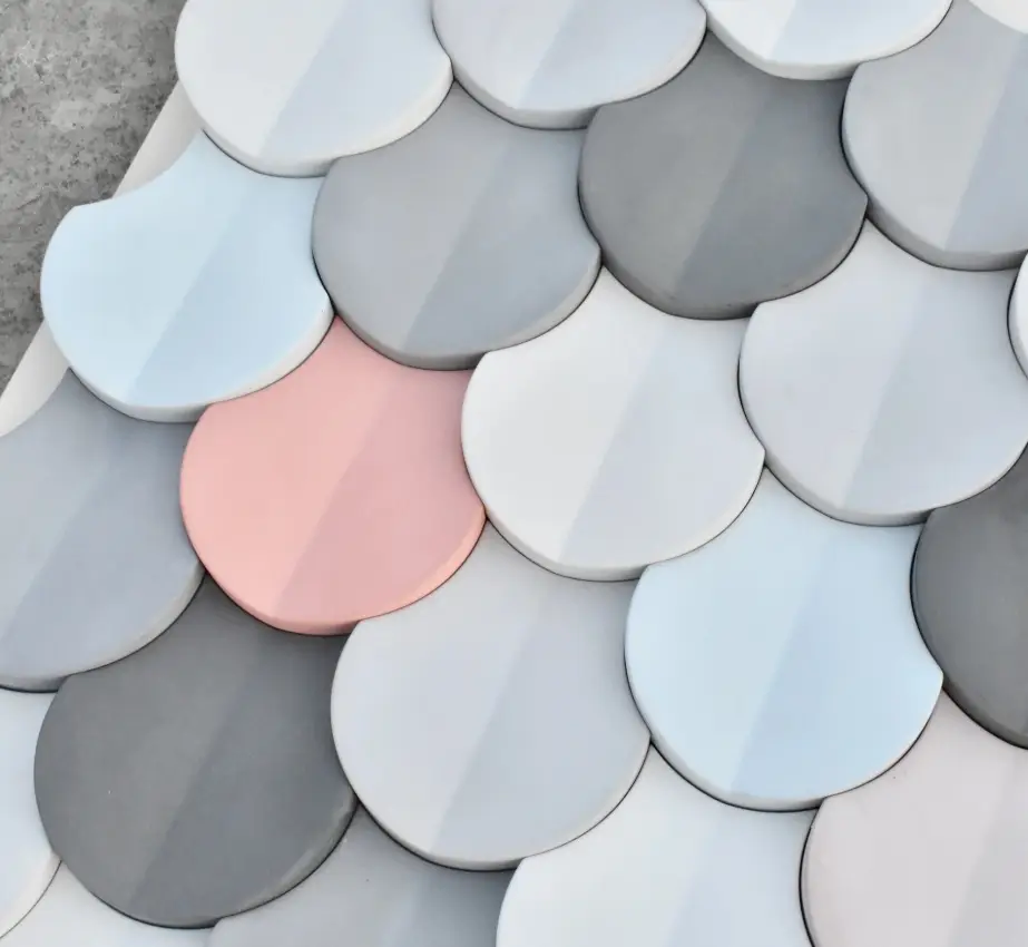 Blaze concrete wall tile