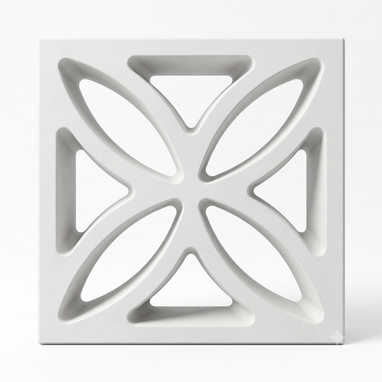 Flower Breeze Block