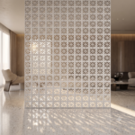 Flowers Breeze Block